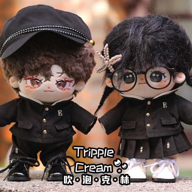 (In-kind) 20 cm doll clothes Gakuran Set