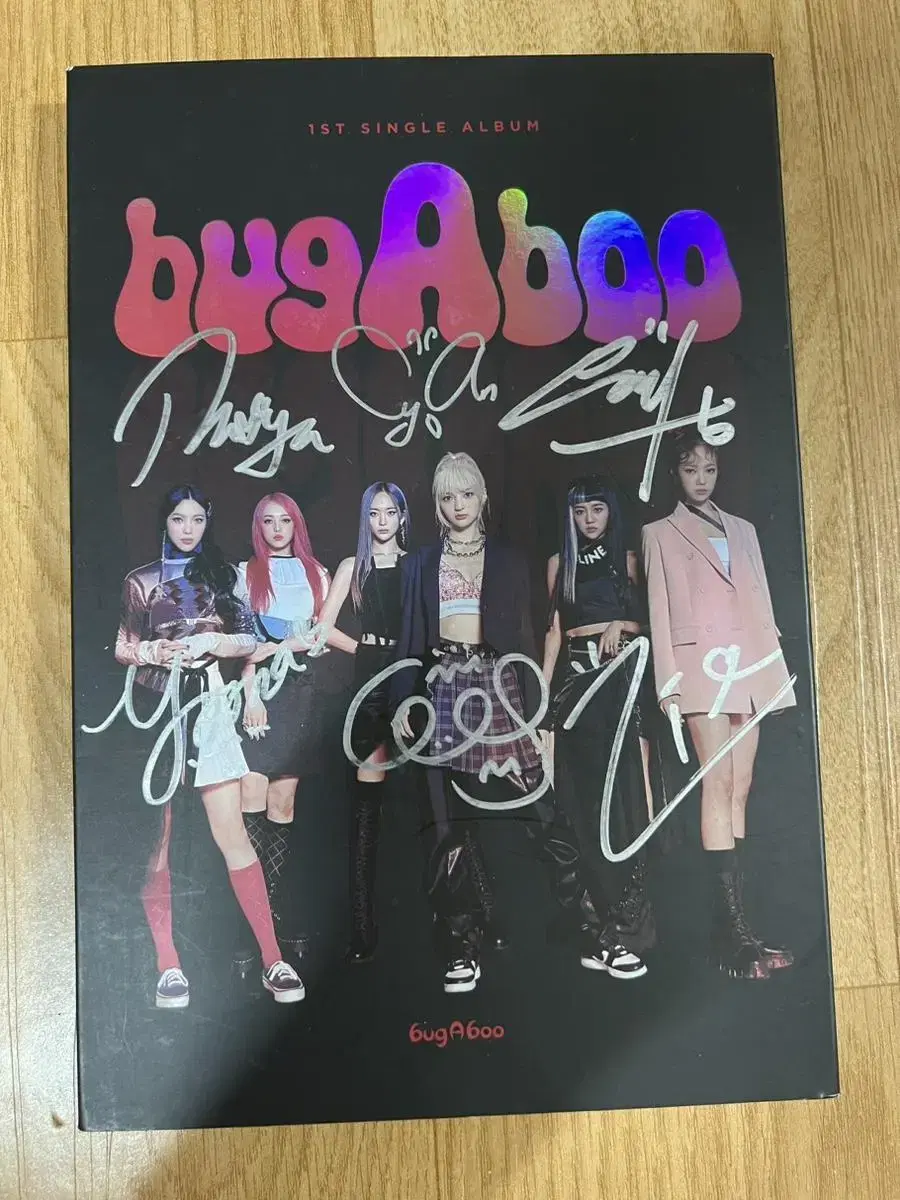 Written by bugAboo sign album