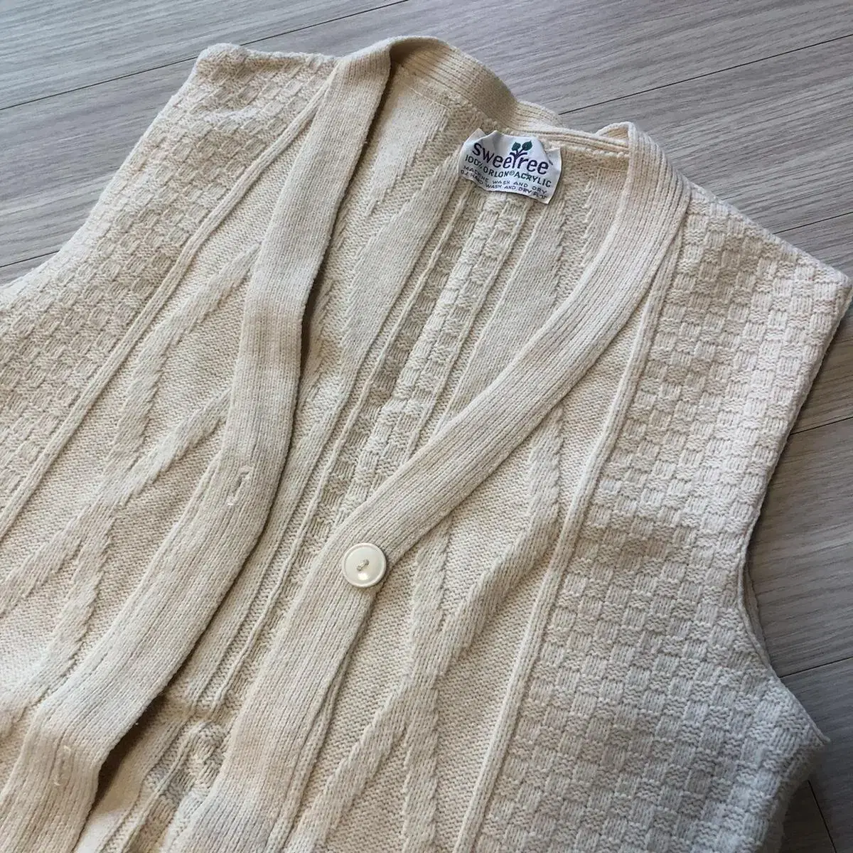 Sweetree knit vest.