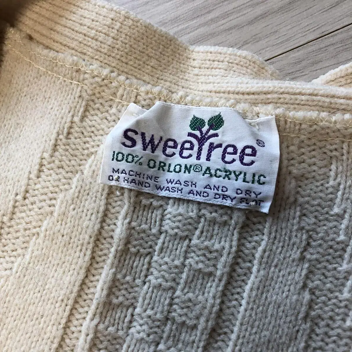 Sweetree knit vest.