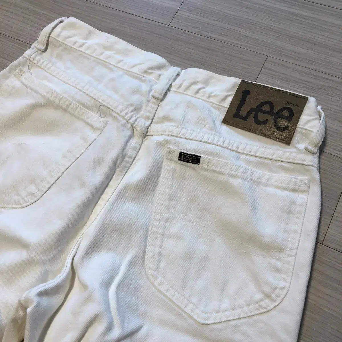 Lee white jean.