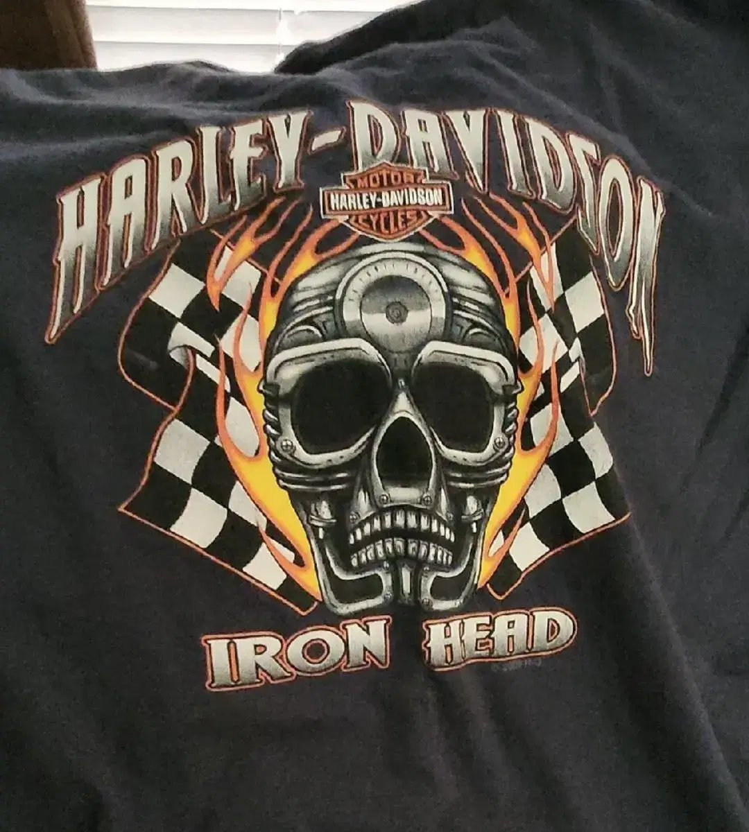 Vintage Harley-Davidson Unmade XL Short Sleeve Pocketed T-Shirt