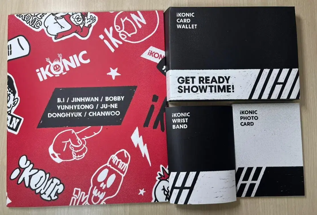 IKON iKON Official 1st Edition kit Components