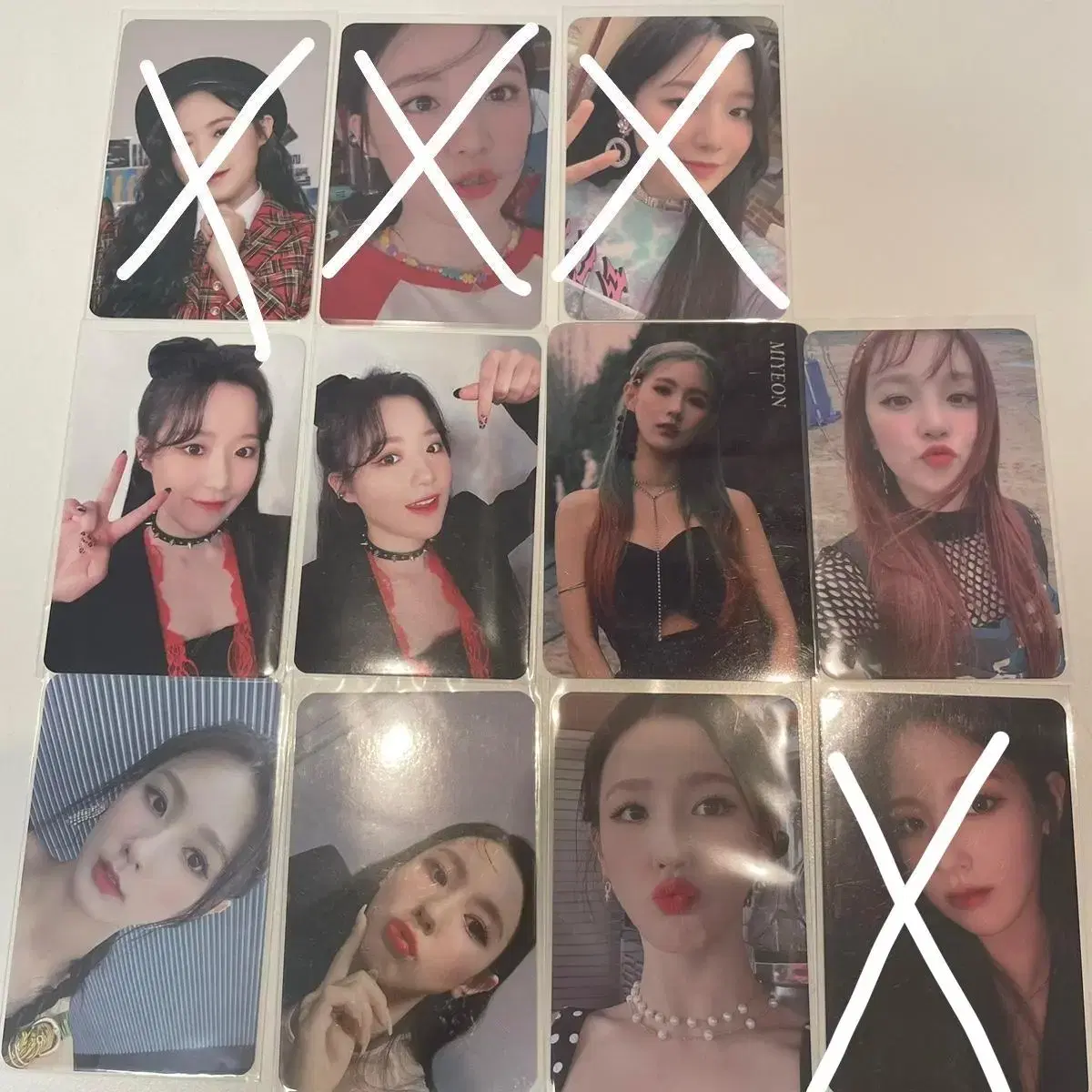 (Women)children photocard photocard miyeonminniesoojinsoojinwuqi shuhua