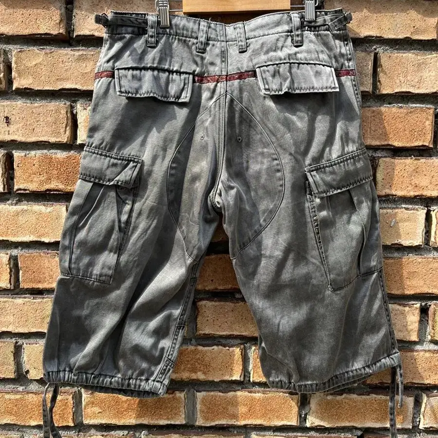 2002 s/s Revolver metalic utility shorts