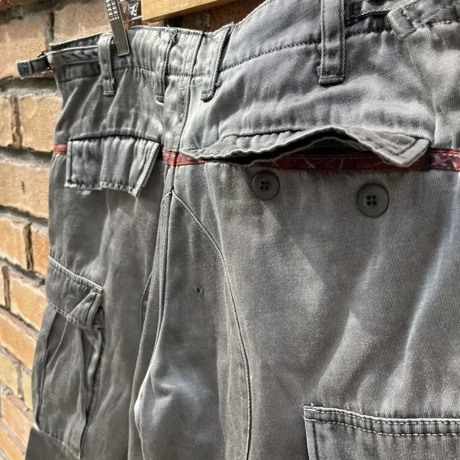 2002 s/s Revolver metalic utility shorts