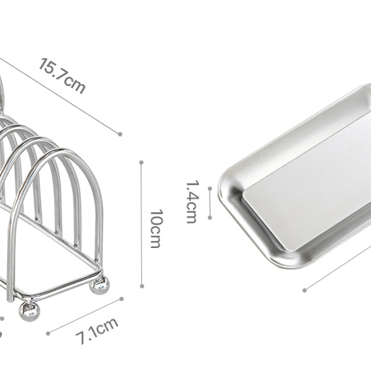 아침 브런치 토스트 와플 식빵 플레이트 홀더 꽂이 주방 거치대