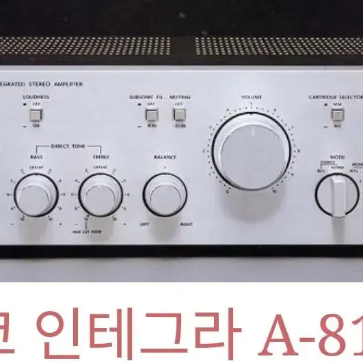 ONKYO 인티앰프 A-815D