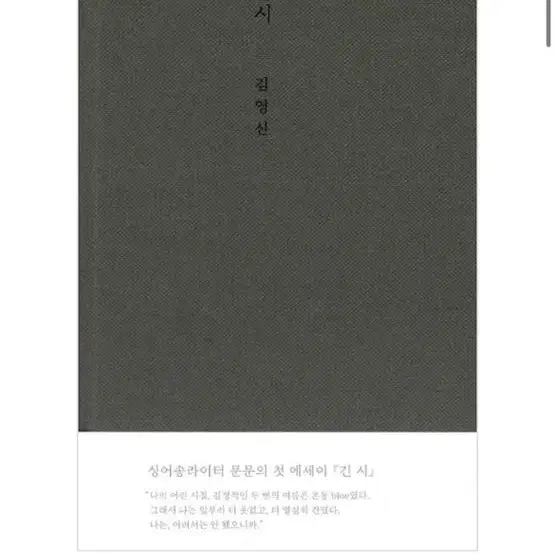 Poetry/Novels 김영신,문문,긴시,에세이 on Bunjang with safe global shipping.