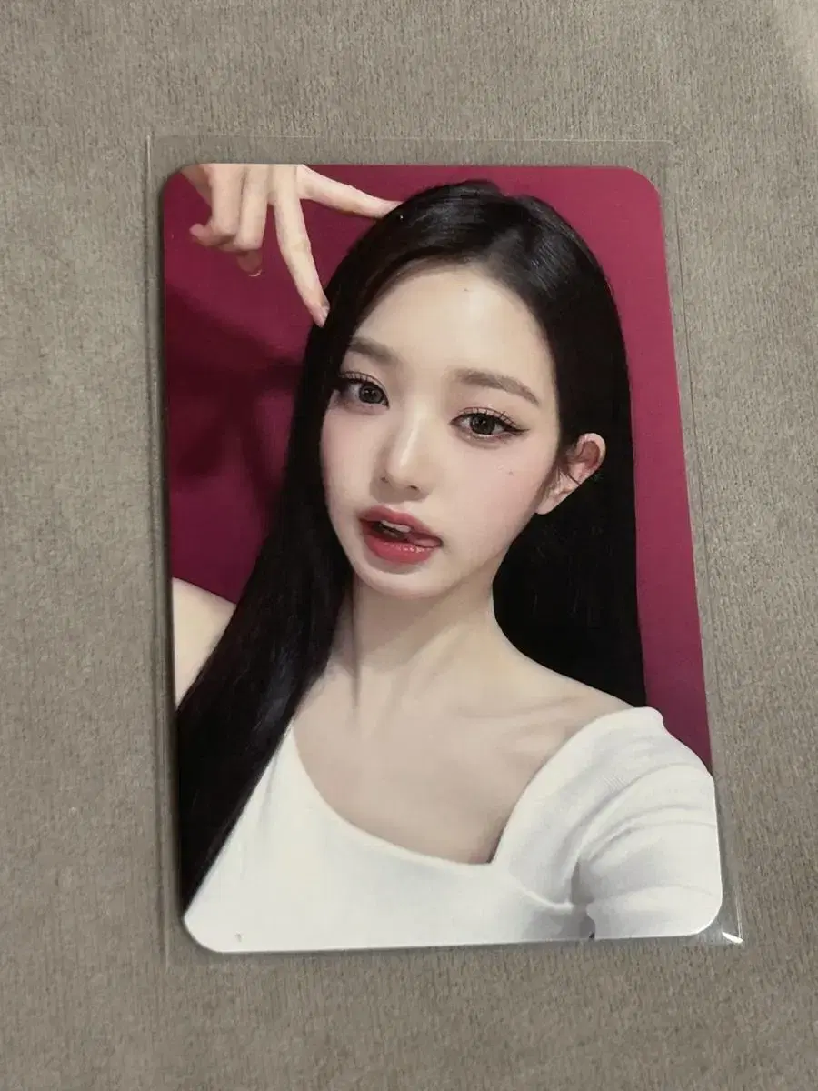 ive photocard jang wonyoung wonyoung starriver unreleased photocard wts