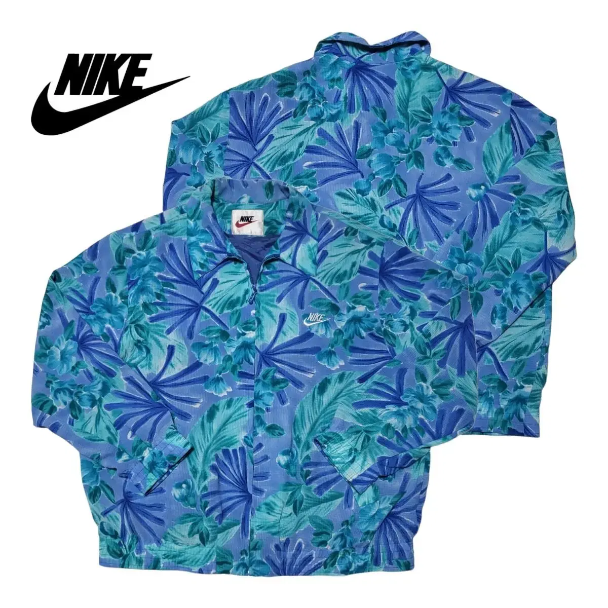 90s Old SchoolNikeWindbreaker NikeWindbreaker HawaiianShirt Nike