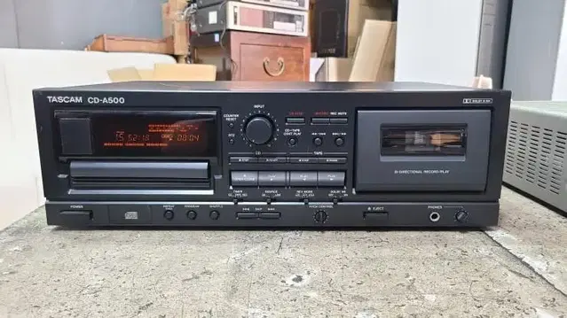 TASCAM cd-A500 cd+카세트데크