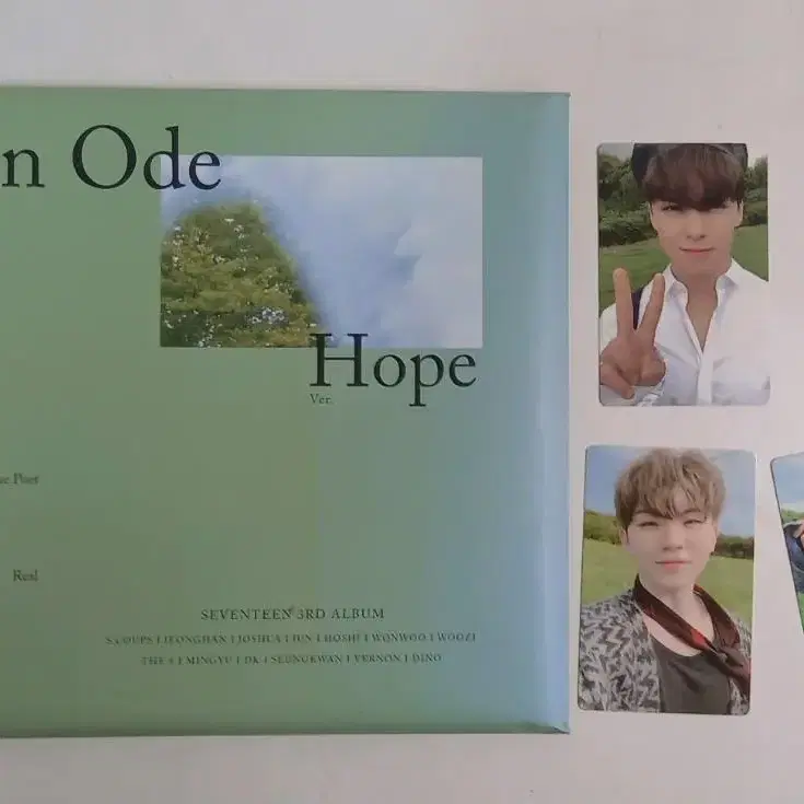 세븐틴 an ode 독 앨범 hope.ver