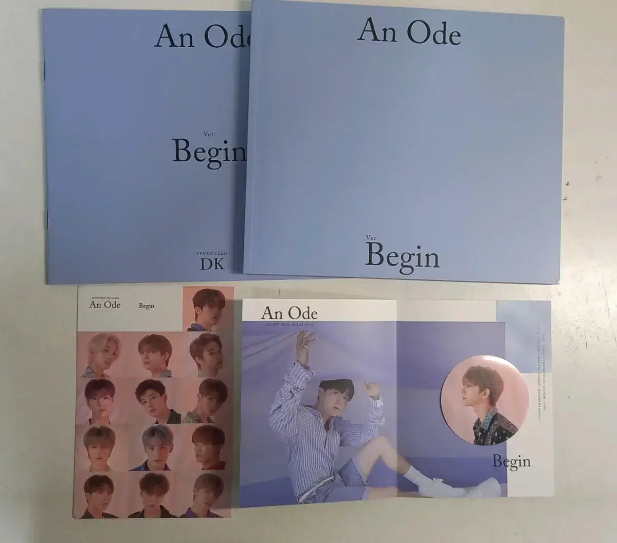 seventeen an ode dock album begin.ver