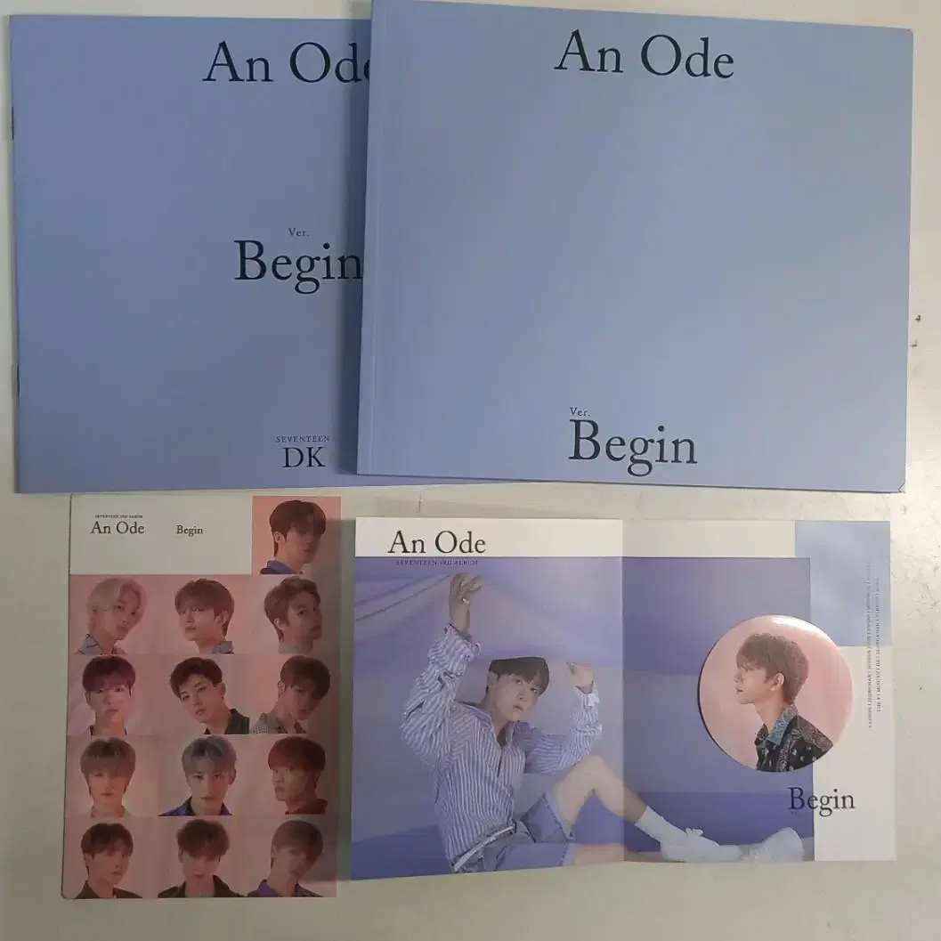 세븐틴 an ode 독 앨범 begin.ver