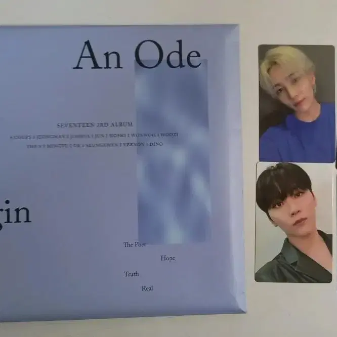 세븐틴 an ode 독 앨범 begin.ver