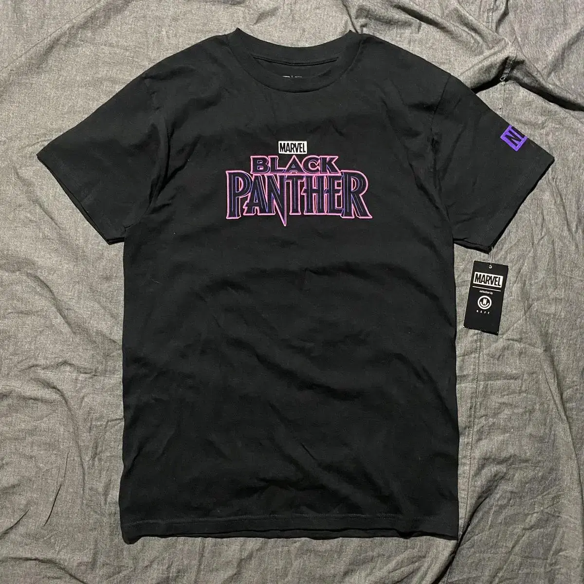 MARBLE Black Panther S/S T Shirts Sz M