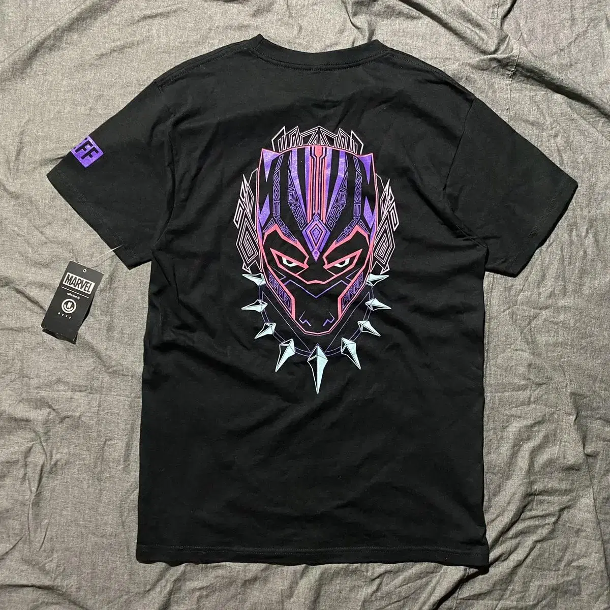 MARBLE Black Panther S/S T Shirts Sz M