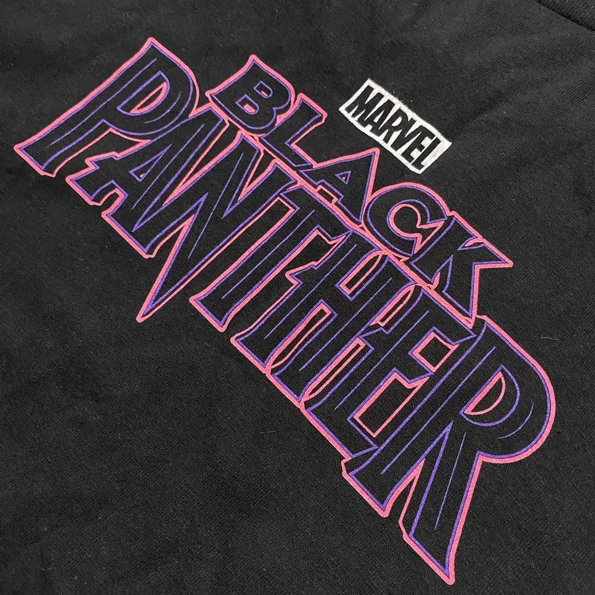 MARBLE Black Panther S/S T Shirts Sz M