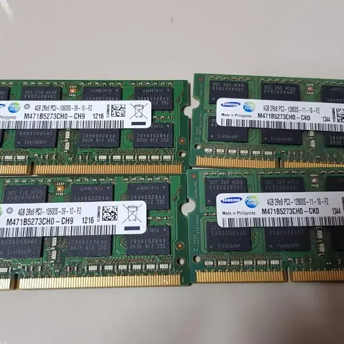 삼성 노트북 ddr3 4g 4개