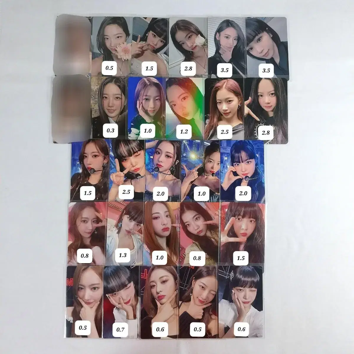 Le sserafim eunchae chaewon kazuha sakura photocard unreleased photocard ld weverse Japan pre-order benefits