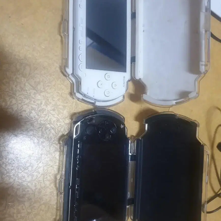 소니 psp 1000 두대일괄