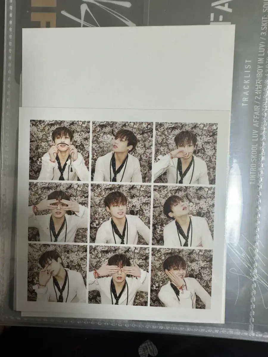 bts jungkook niziu album photocard wts