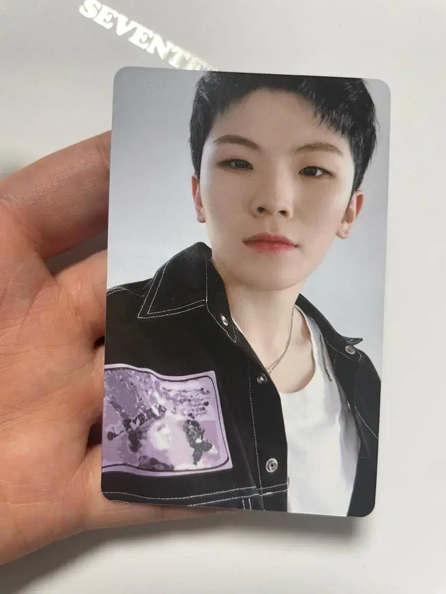 2019 seventeen season's greetings seasons greetings woozi jihoon Photocard