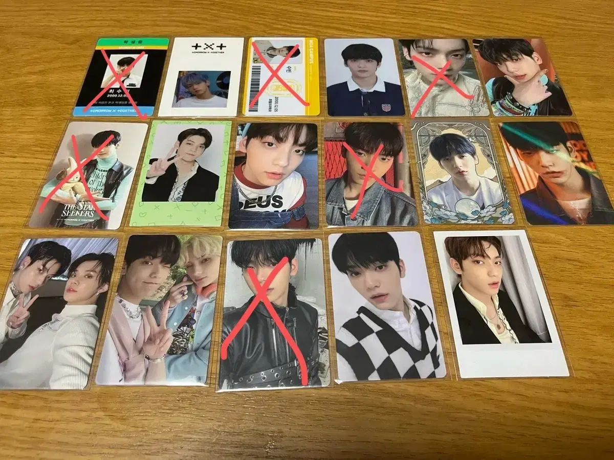 Tubatu tomorrow x together soobin yeonjun beomgyu txt jibijibi shrera photocard