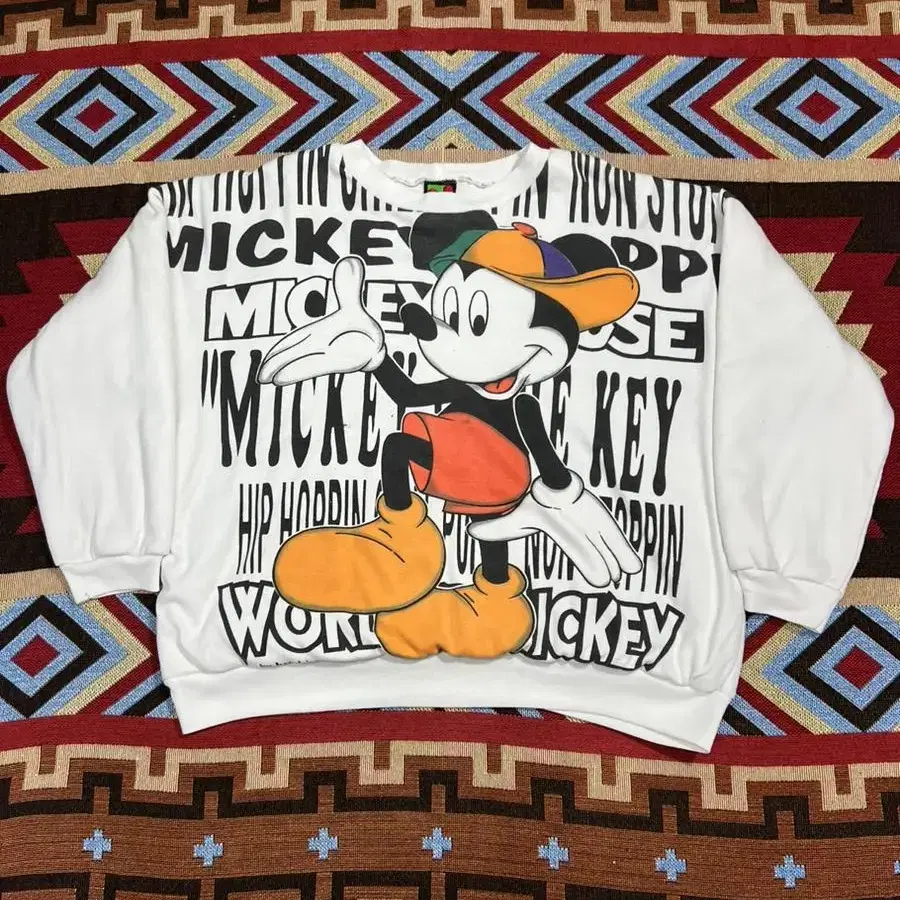 1990s MICKEY UNLIMITED 빈티지미키 스웻셔츠