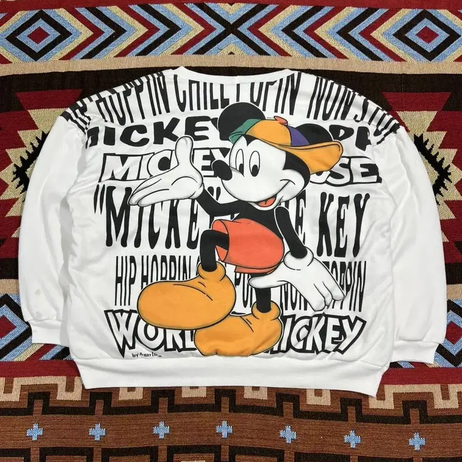 1990s MICKEY UNLIMITED 빈티지미키 스웻셔츠