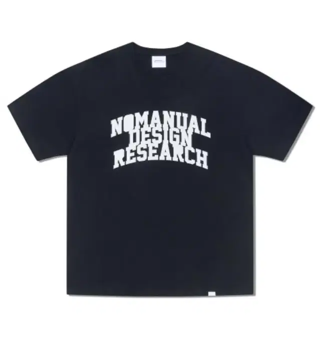 노매뉴얼 ARCH LOGO T-SHIRT - BLACK XL