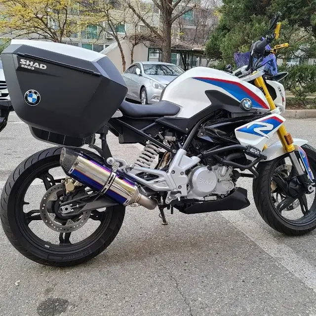 BMW G310R G310GS C400x C400gt 튜닝 머플러