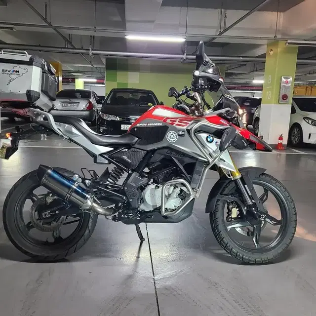 BMW G310R G310GS C400x C400gt 튜닝 머플러