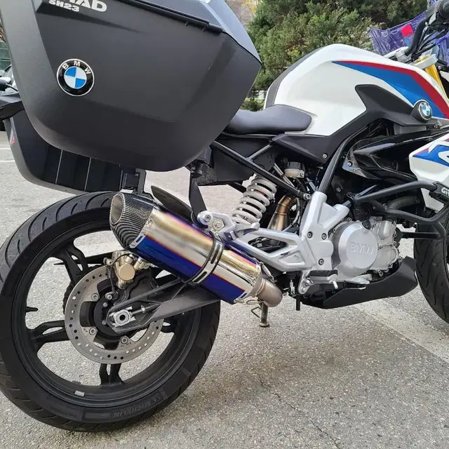 BMW G310R G310GS C400x C400gt 튜닝 머플러