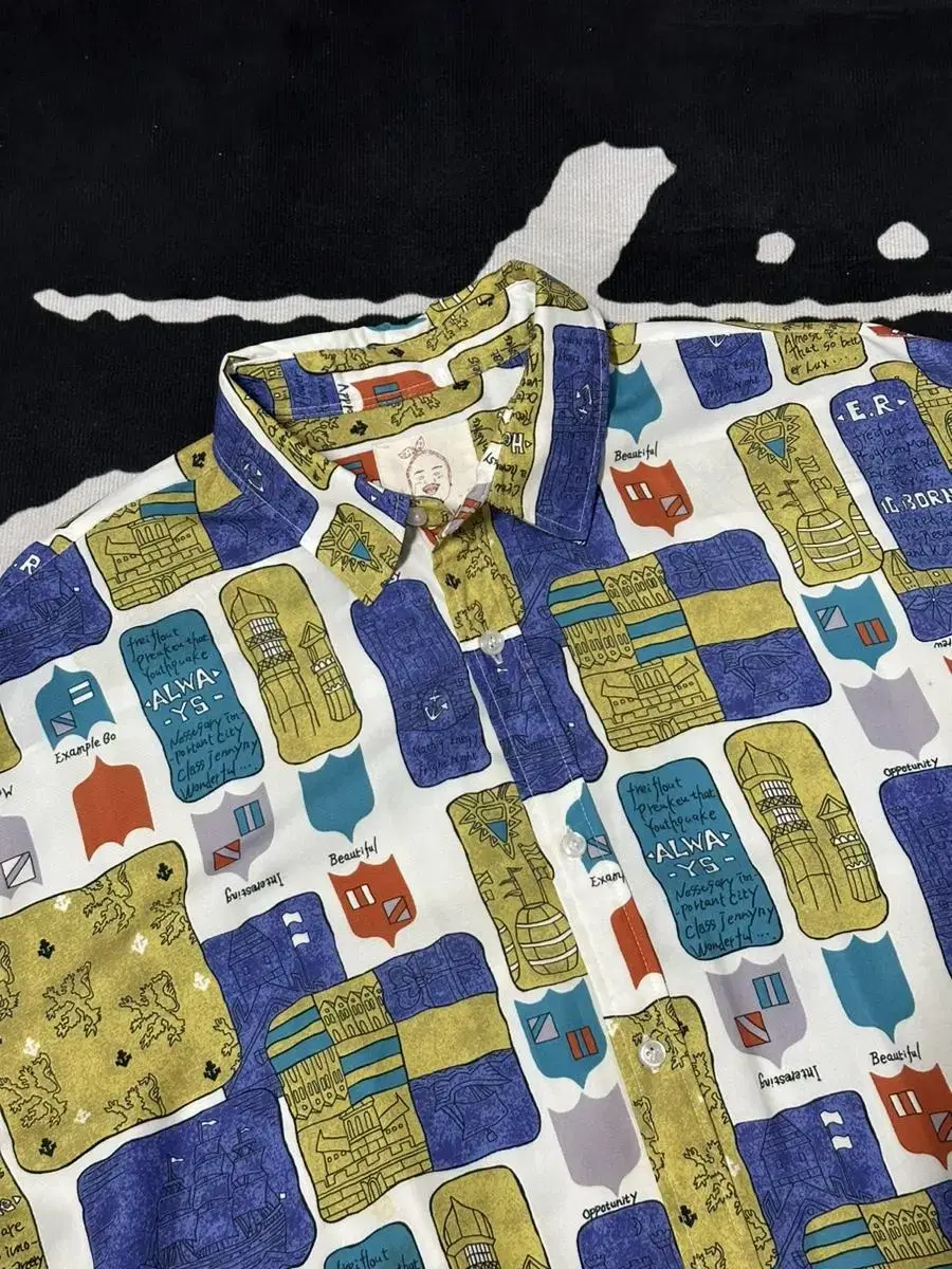 Vintage pattern shirt