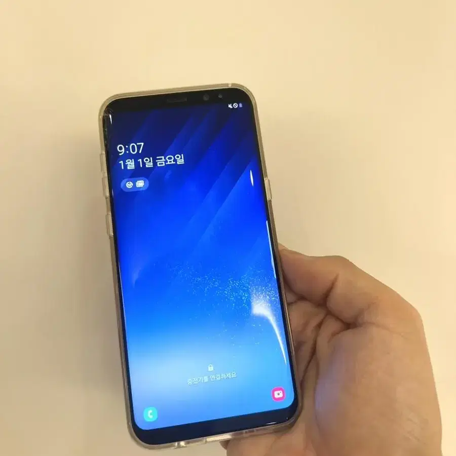 갤럭시 S8+ 64gb 코랄블루 상태 A급