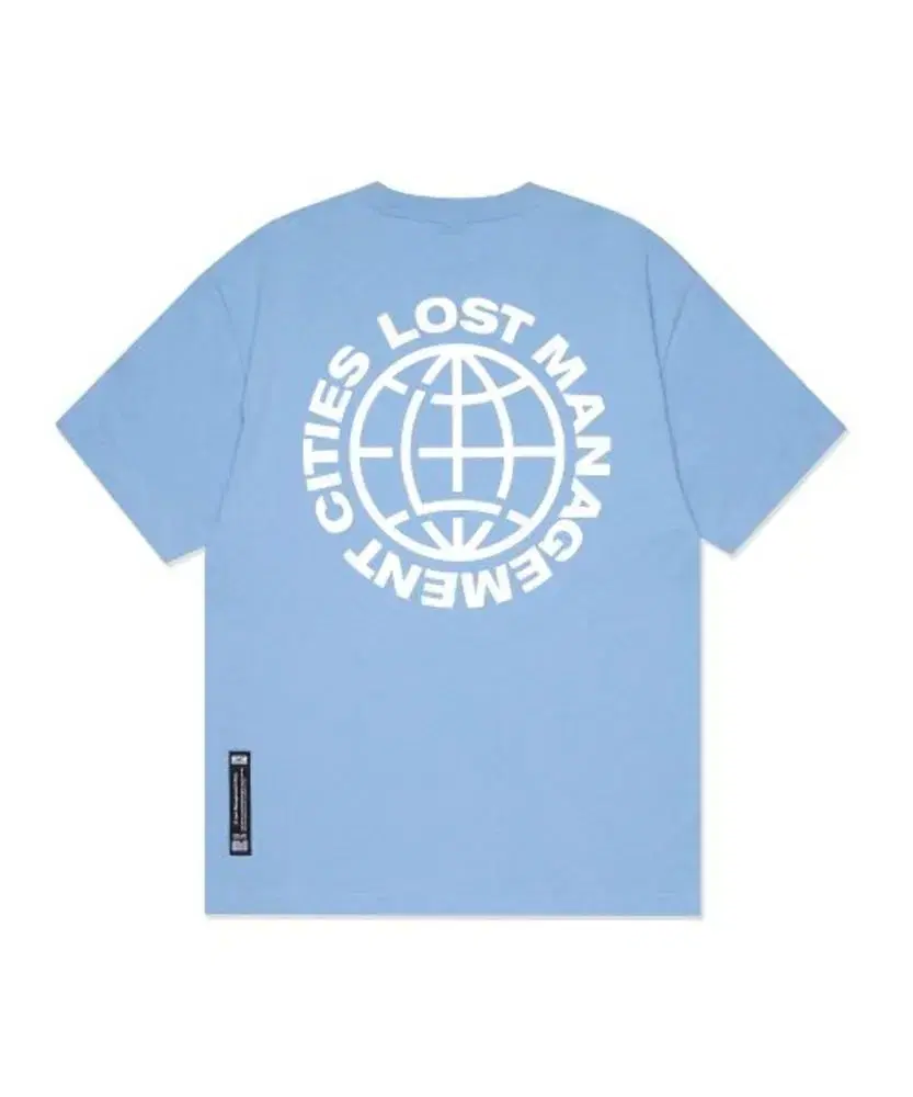 LMC OG COMBO TEE ash blue 하늘색 반팔티