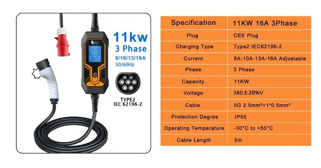 전기차 충전기 11kw