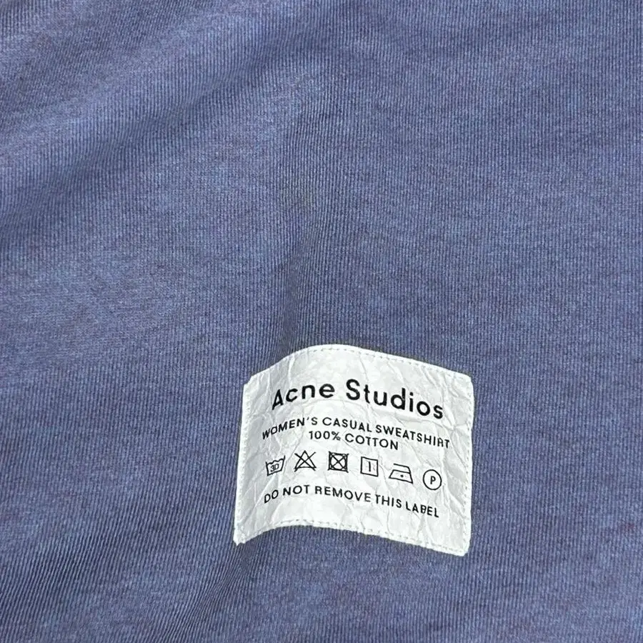 Acne studios 기모 맨투맨