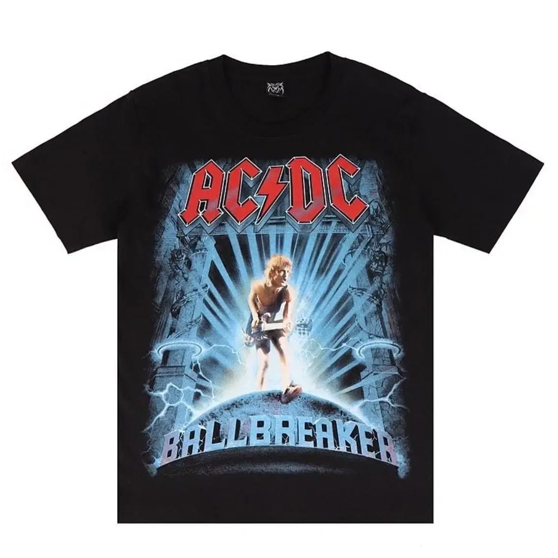 ACDC Rocky Short Sleeve Tee Metallica Nirvana Short Sleeve T-Shirt