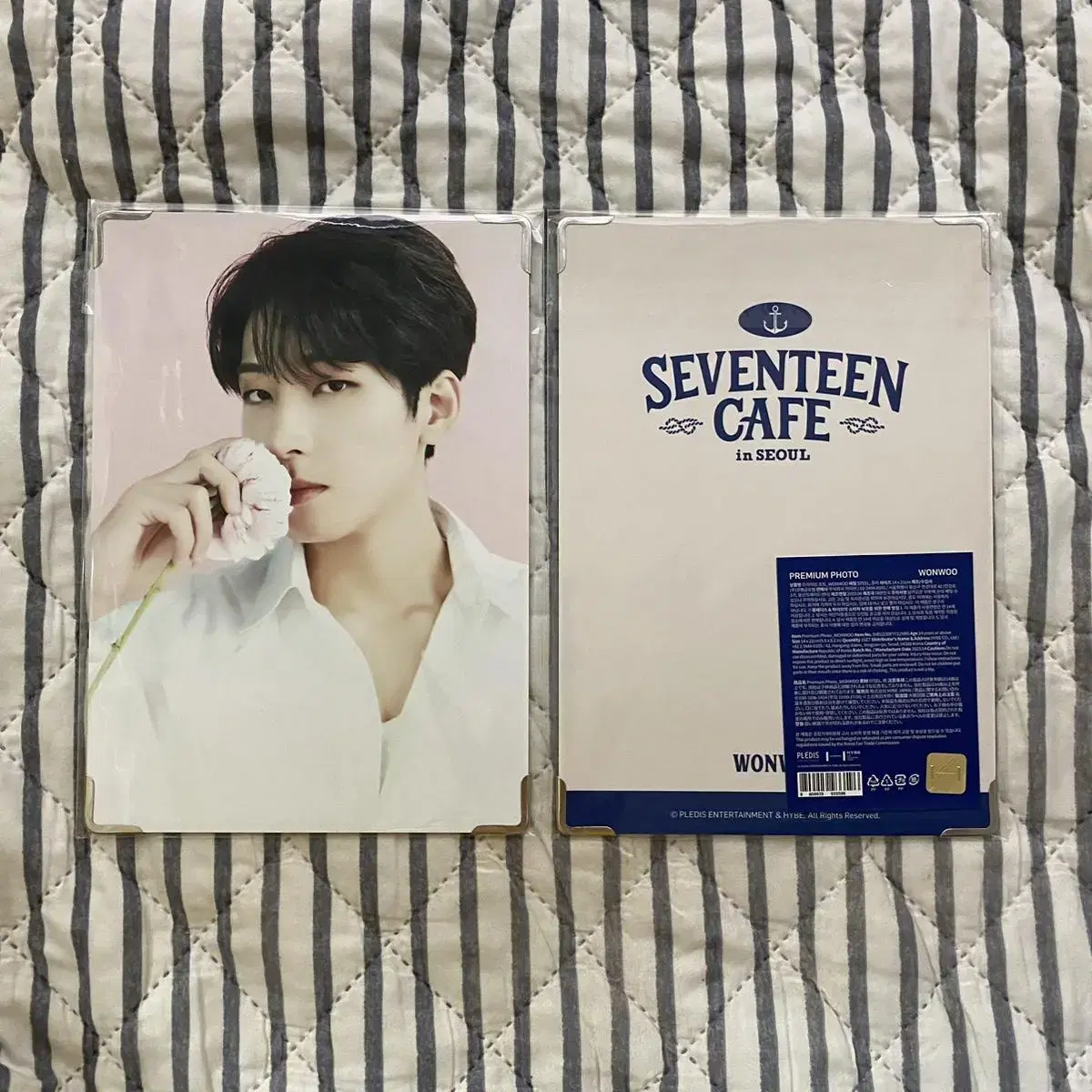 Wonwoo Seventeen Cafe in Seoul Premium Photo sealed WTS