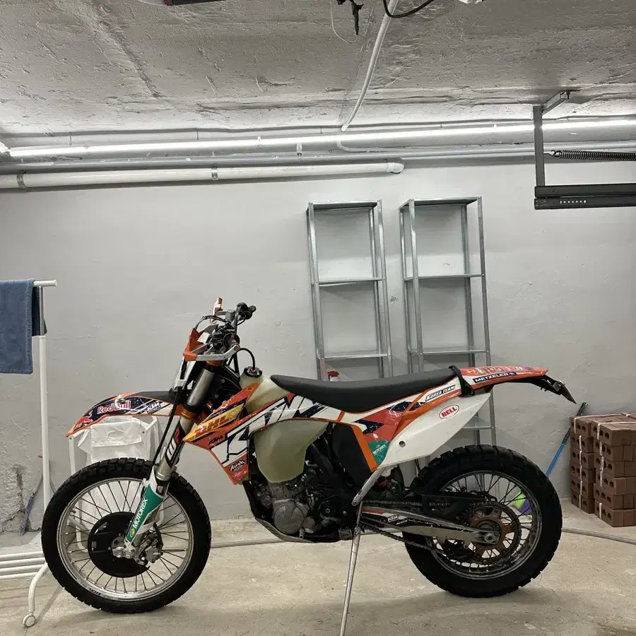 Ktm 450 exc ( 검은프레임 등록가능 한 희귀 모델)