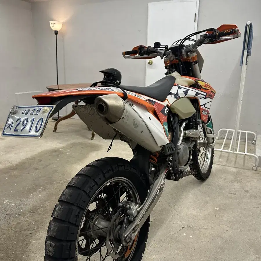 Ktm 450 exc ( 검은프레임 등록가능 한 희귀 모델)