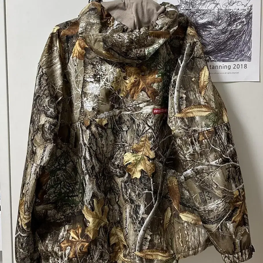 스컬프터 N23 Shell Jacket Realtree 포레스트브라운