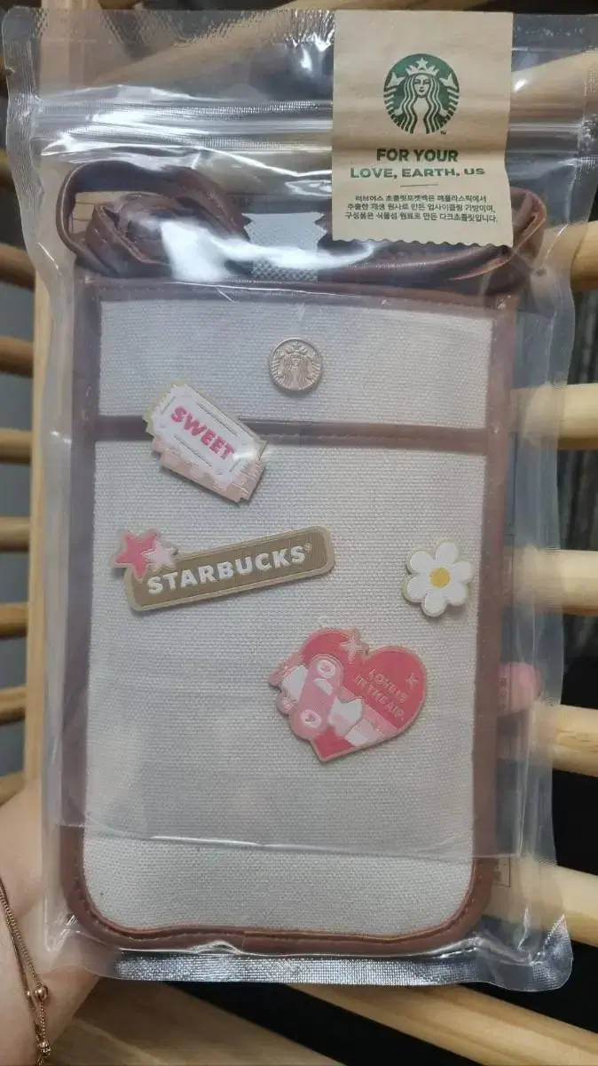 Starbucks Love's Chocolate Pocket Bag