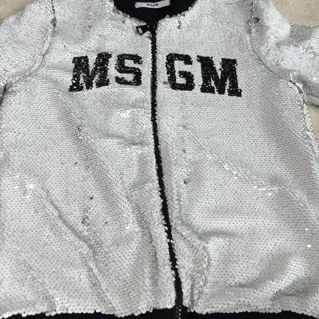 MSGM 키즈 스팽글 점퍼 7세