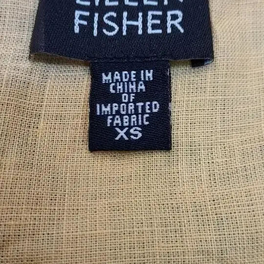 EILEEN FISHER(IRISH LINEN)고급블라우스