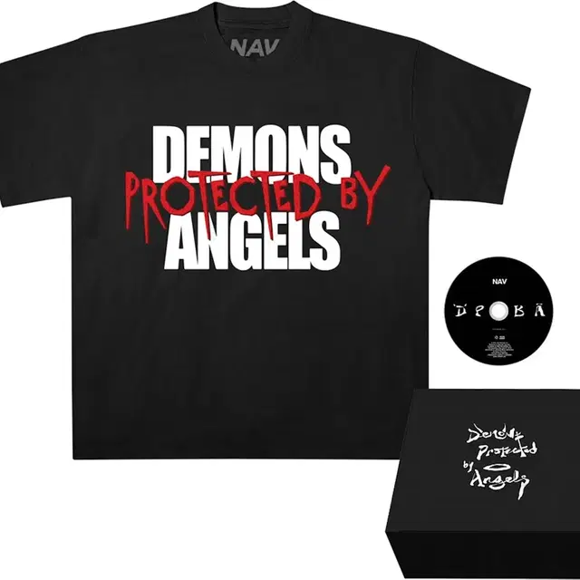 브이론 X NAV DPBA BOX SET 티셔츠