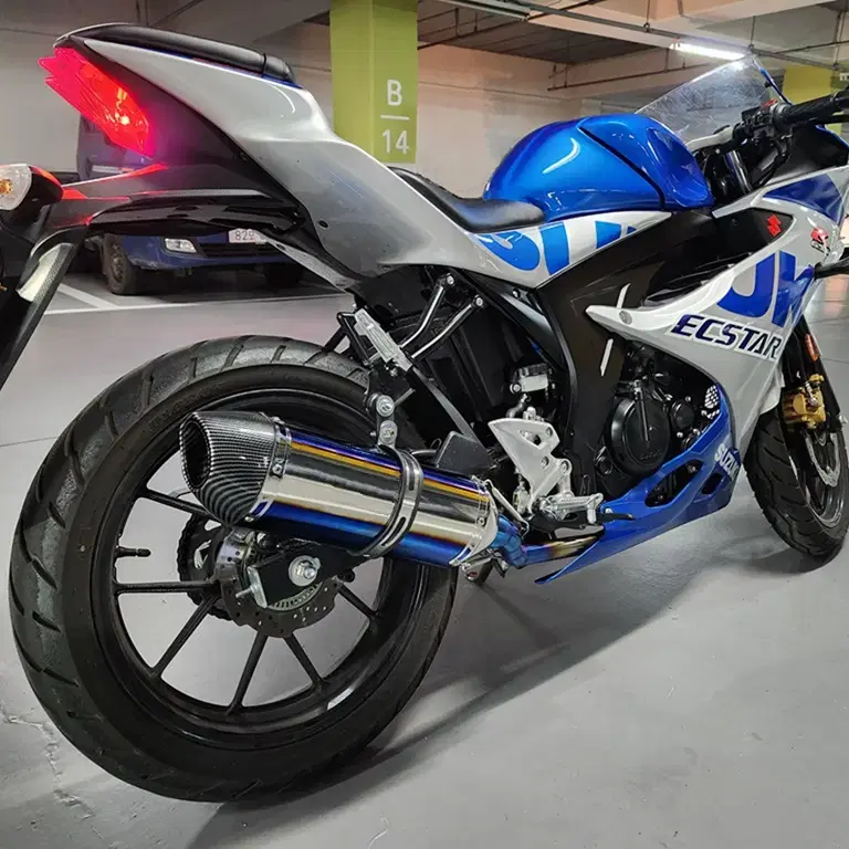 Gsxr125 Gsxs125 튜닝머플러